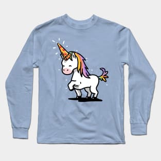 Pizza Unicorn Long Sleeve T-Shirt